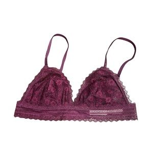 Purple Lacy Bralette